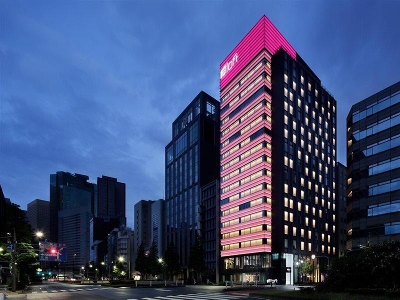 Hotel Aloft Tokyo Ginza Zewnętrze zdjęcie